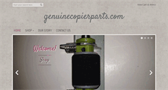 Desktop Screenshot of genuinecopierparts.com